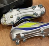 Adidas F50 Messi Elite FG 'La Vida Rapida' - Silver Metallic/Solar Yellow/Lucid Blue IH0915