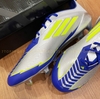 Adidas F50 Messi Elite FG 'La Vida Rapida' - Silver Metallic/Solar Yellow/Lucid Blue IH0915