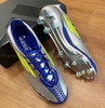 Adidas F50 Messi Elite FG 'La Vida Rapida' - Silver Metallic/Solar Yellow/Lucid Blue IH0915
