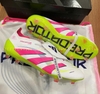 Adidas Predator Elite FT FG - Cloud White/Lucid Pink/Lucid Lemon ID8967