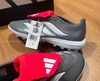 Adidas Predator League FT TF -  Iron Metallic/Zero Metalic/Lucid Red JR7875