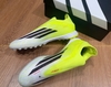 Adidas F50 Pro LL TF - Core Black/Iron Metallic/Lucid Lemon JQ1483