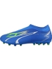 Puma Ultra Match Laceless MG Kids - Ultra Blue/Puma White/Pro Green 107515 03