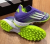 Adidas F50 Pro LL TF - Purple Rush/Cloud White/Lucid Lemon JR9330
