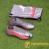 Nike Mercurial Vapor XIII Elite FG - Grey/Laser Crimson/Black AQ4176 906