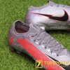 Nike Mercurial Vapor XIII Elite FG - Grey/Laser Crimson/Black AQ4176 906