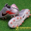 Nike Tiempo Legend VIII Elite AG – Grey/Laser Crimson/Black CW0599 906