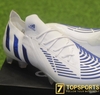 Adidas Predator Edge.1 Low FG - Cloud White/Hi-Res Blue/Cloud White GV7388