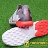 Adidas Predator Freak .3 TF - Cloud White/Iron Metallic/Solar Red FY6292