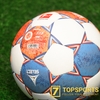 Bóng Derbystar Bundesliga Official Match Ball 21/22 - White/Blue/Orange 3915900050