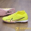 Nike Zoom Mercurial Superfly IX Academy TF - Yellow Strike/Doll/Coconut Milk/Sunset Glow DJ5629 780