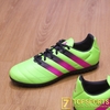 Adidas ACE 16.3 TF Leather- Solar Green/ Shock Pink/ Core Black AQ2063