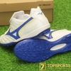 Mizuno Wave Cup Legend AS TF - White/Blue/Solar Yellow P1GD191919