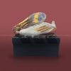 Adidas F50 Elite FG Mo Salah - Cloud White/Thermal Gold Metallic/Golden Beige KJ1901