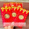 Bao lì xì con rắn vàng 24k
