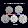 Bộ tiền xu Caribbean 5 xu