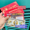 Tiền 2 USD Thần Tài Mạ Vàng 3D