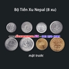 Bộ tiền xu Nepal 8 xu