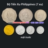 Bộ tiền xu Philippines 7 xu