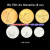 Bộ tiền xu Slovenia 6 xu