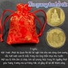 Đồng Xu Quan Âm Bồ Tát Mạ Vàng