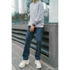 Quần Bò Ống Rộng Nam Nữ Cạp Chun, Cạp Kéo Khóa 1 Túi Gối Form Đứng Ulzzang Thể Thao Basic Streetwear®