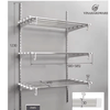 Vinahardware Customizable 3-Tier Wall Shelf