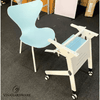 Vinahardware Modern Design Trapezoidal Shaped Student Desk