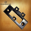 Black-Plated Steel Leaf Hinge – Model 1230.3.11021