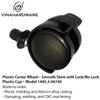 Smooth Stem with Lock/No Lock & Plastic Cap – Model 1405.3.06740