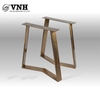 Modern Steel Table Base – Black Matte Powder-Coated | Model 2300.1.07206