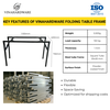 Folding Table Frame — Model 2300.1.11026 | Vinahardware