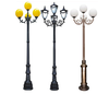 Vinahardware Decorative Outdoor Garden Lamp Post