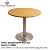 Stainless Steel Pedestal Table Base – Model 2300.1.32327