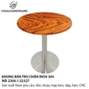 Stainless Steel Pedestal Table Base – Model 2300.1.32327