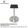 Stainless Steel Pedestal Table Base – Model 2300.1.32327