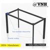 Oval removable table frame, powder coated black - VNH2208589 - 1100x500x730mm (Piece) - Manufactured directly at Vinahardware (VNH) Vietnam - OEM