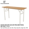 Folding Table Frame – White Powder Coated | Model 2300.1.11015