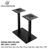Double Pedestal Table Base – Model 2300.1.26807