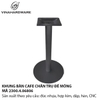 Round Pedestal Café Table Base – Model 2300.4.06806