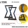 Iron Feet, Matte Black Paint - Processed by Vinahardware (VNH)