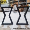 Iron Feet, Matte Black Paint - Processed by Vinahardware (VNH)