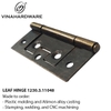 Antique One-Way Leaf Hinge | Steel | Size 64x24x14x34mm | Model 1230.3.11048