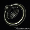Antique Ring Pull Cabinet Knob – Ø28mm | Cast Antimon Alloy | Model 1300.1.25309 – Vinahardware
