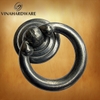 Antique Ring Pull Cabinet Knob – Ø34mm – Model 1300.1.24271