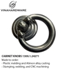 Antique Ring Pull Cabinet Knob – Ø34mm – Model 1300.1.24271