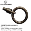 Round Ring Cabinet Knob – Ø41mm – Model 1300.1.24272