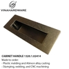 Recessed Cabinet Handle – 105x40mm – Model 1320.1.02414