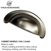 Satin Silver Cup Pull Handle – 70mm Hole Distance – Model 1340.1.02483