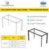 Modular Oval Leg Table Frame – Model 2300.1.11846